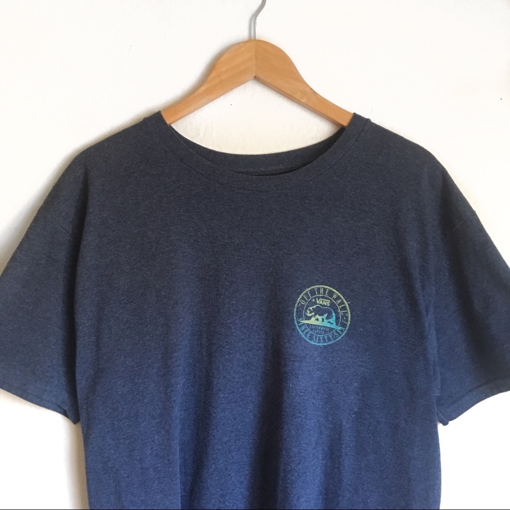 Blue vans shirt